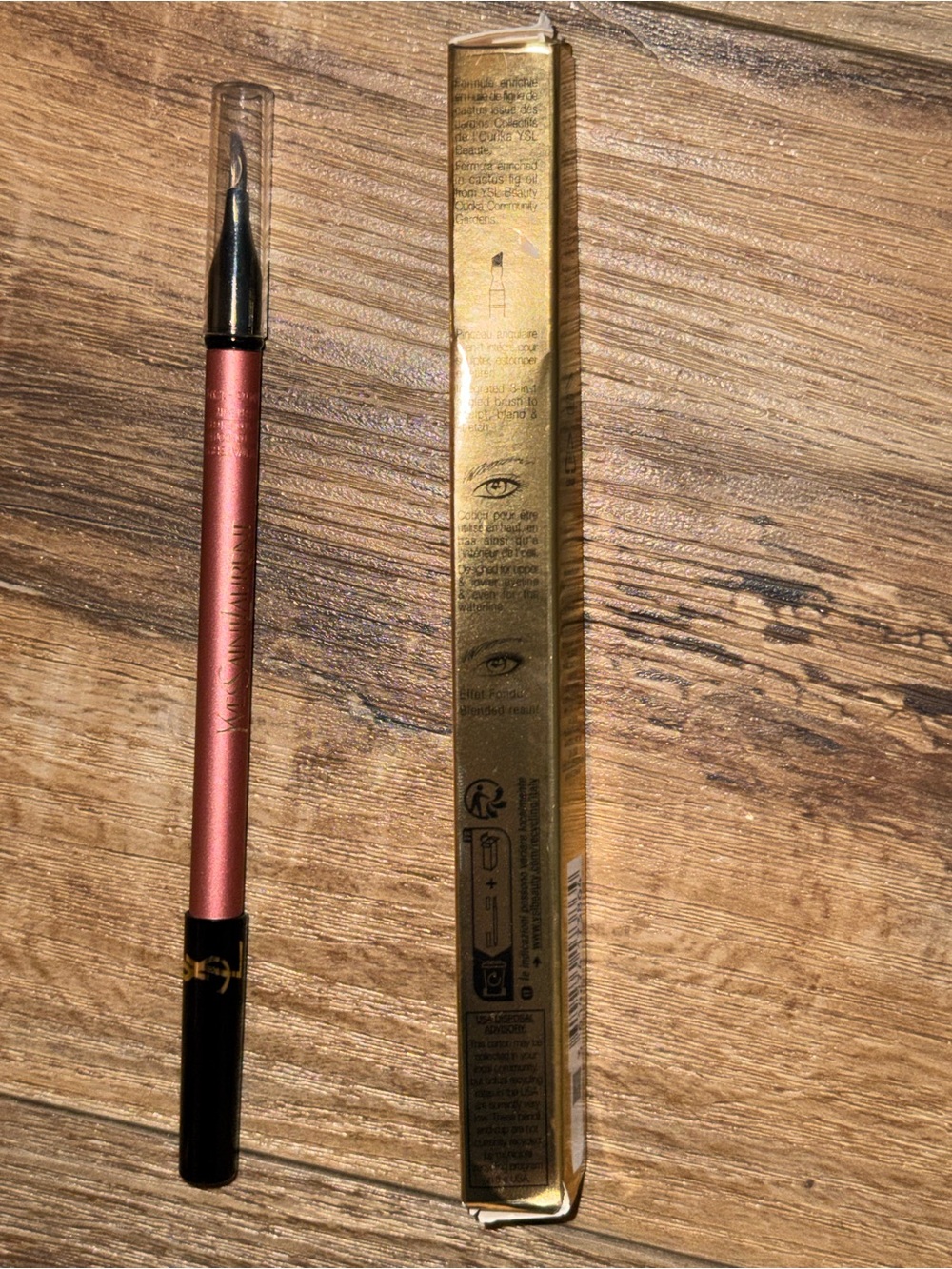 YSL Pink Metallic Eyeliner shade 11 unapologetic pink